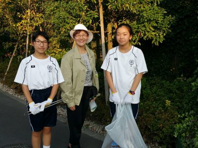 聖ヨゼフ学園　緑のボランティア活動