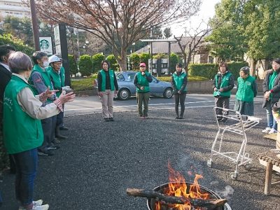 平成30年12月20日　クリーンアップ+焼き芋